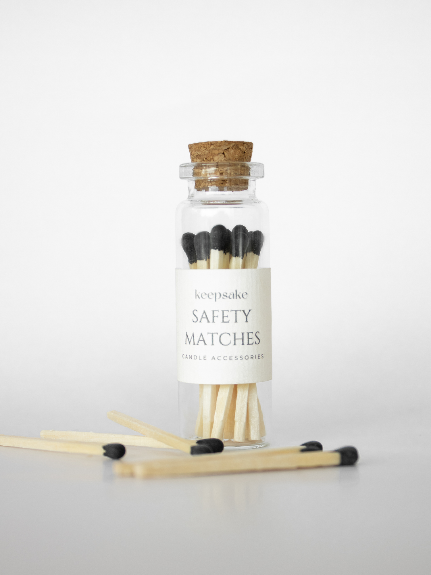 Black Mini Safety Matches