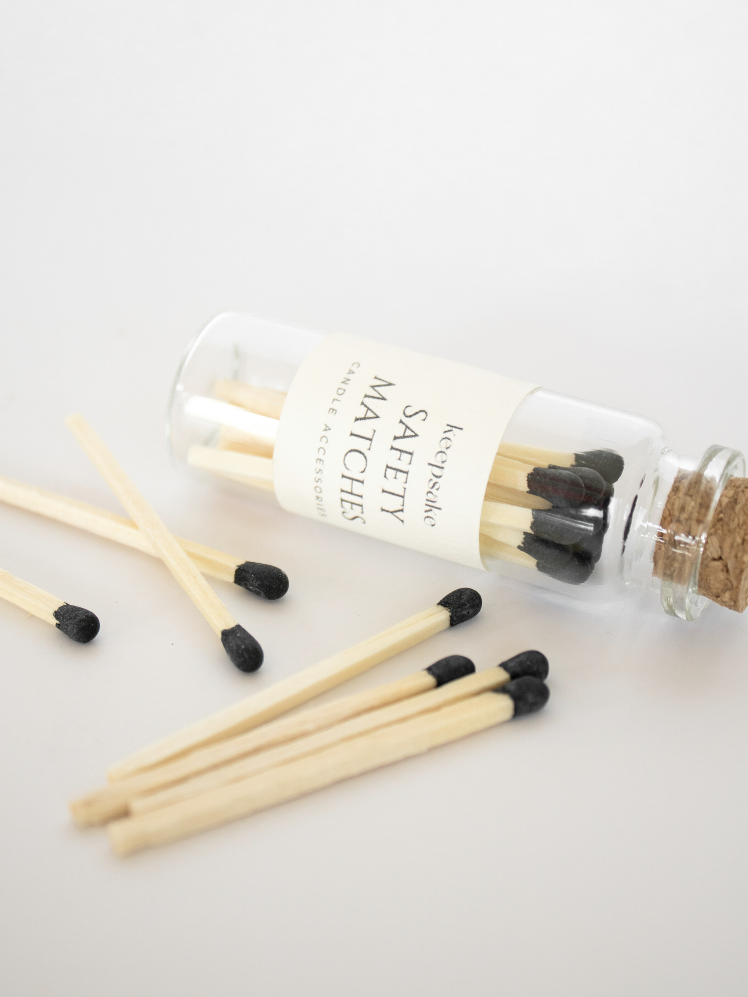 Black Mini Safety Matches