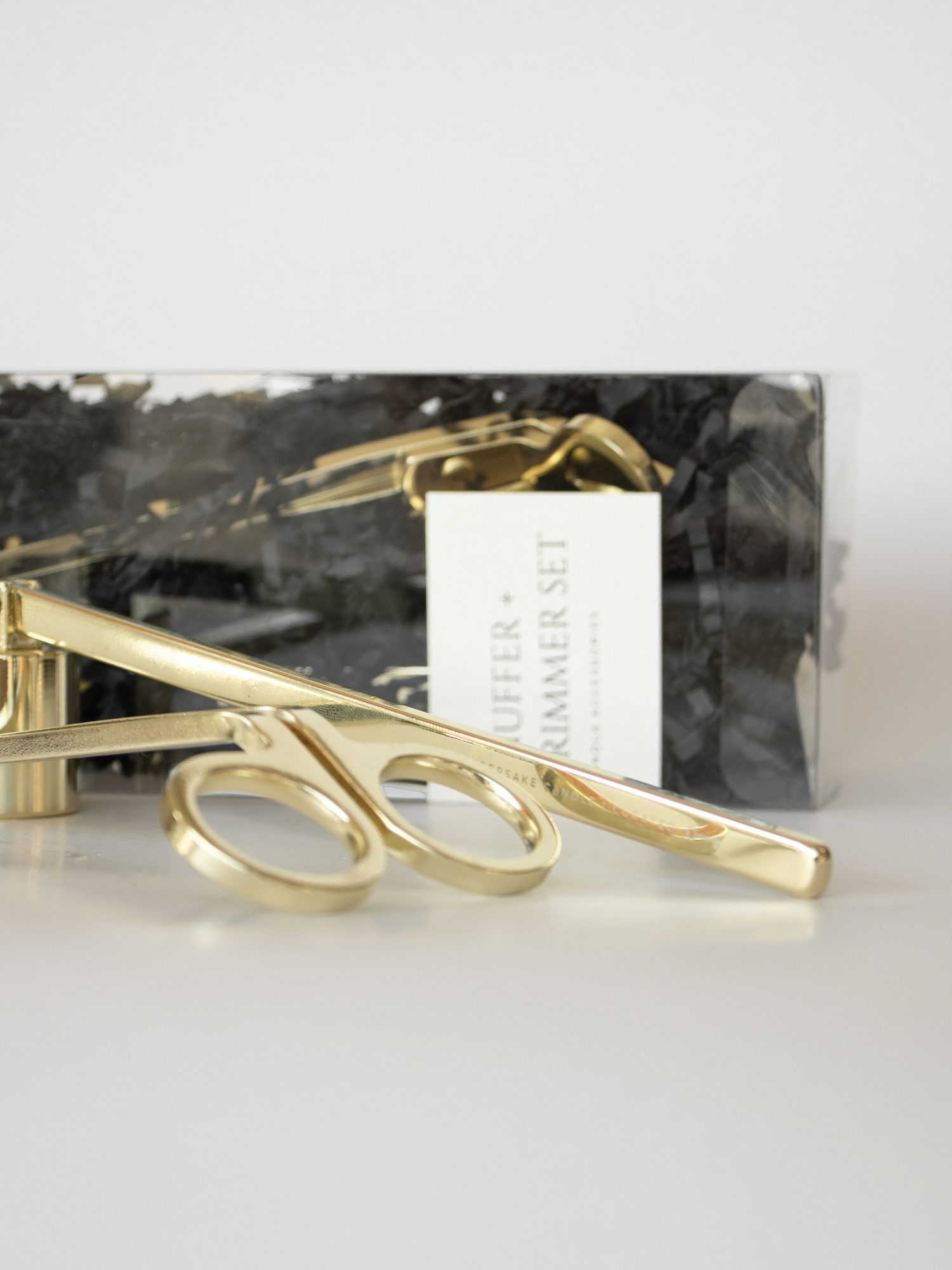 Gold Wick Trimmer & Snuffer Set