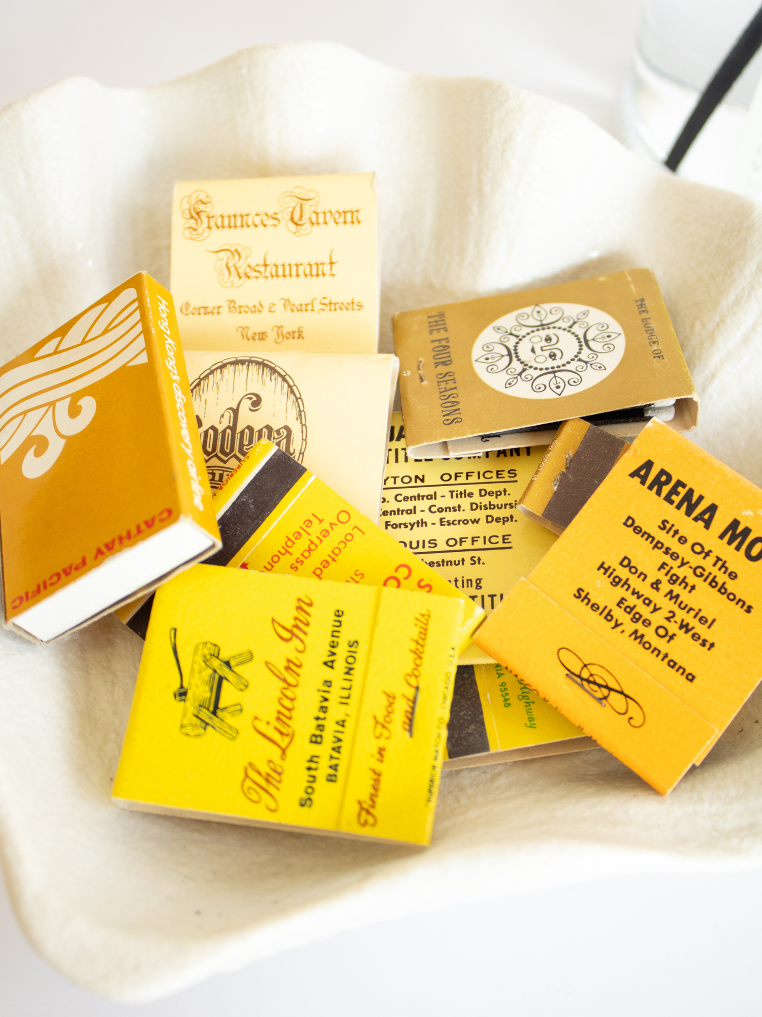 Vintage Matches - Marigold (10-Pack)