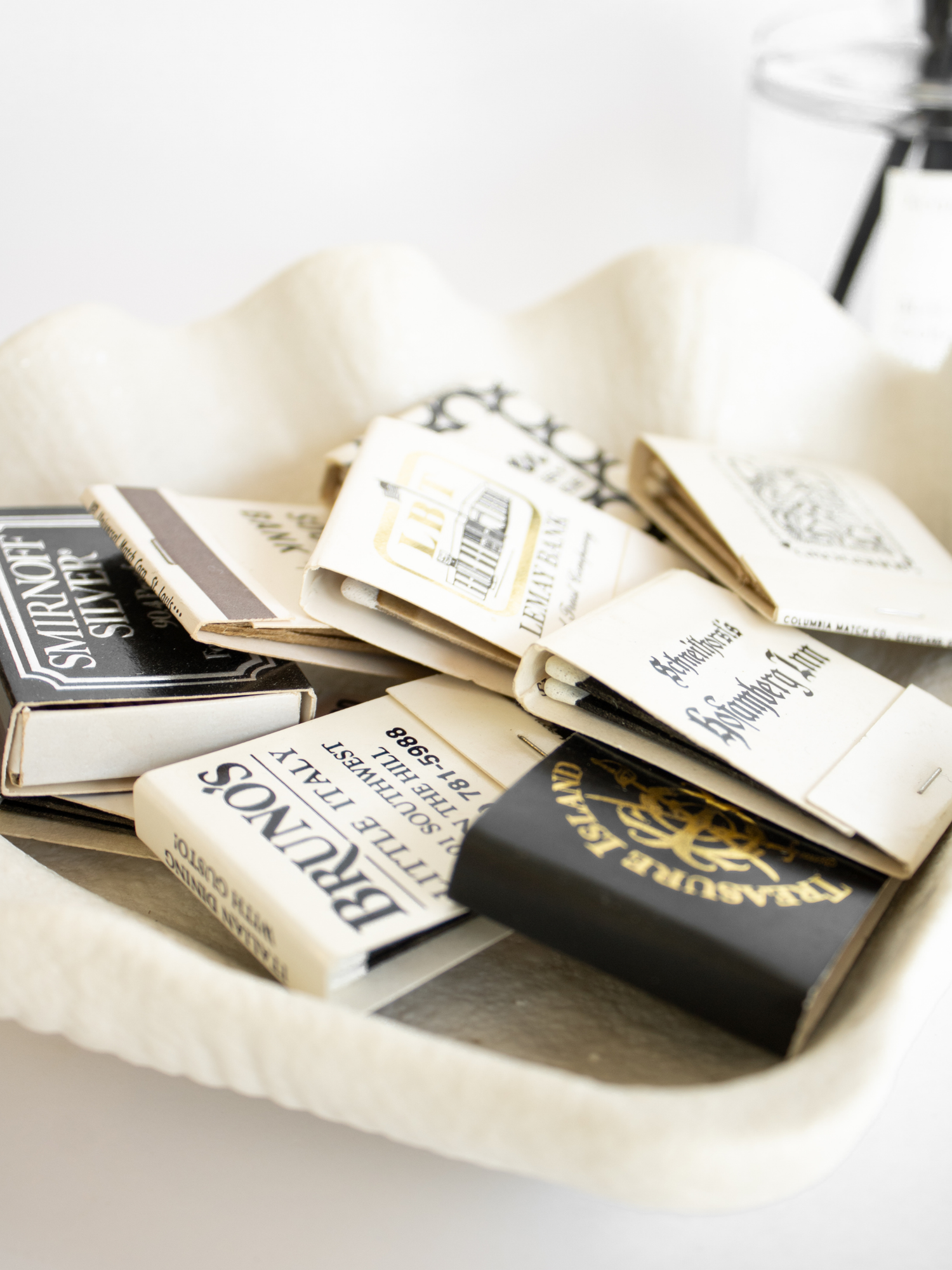 Vintage Matches - Onyx (10-Pack)