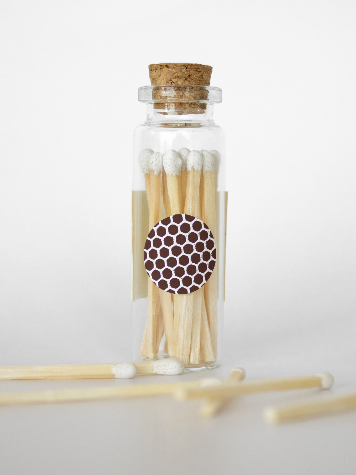 White Mini Safety Matches