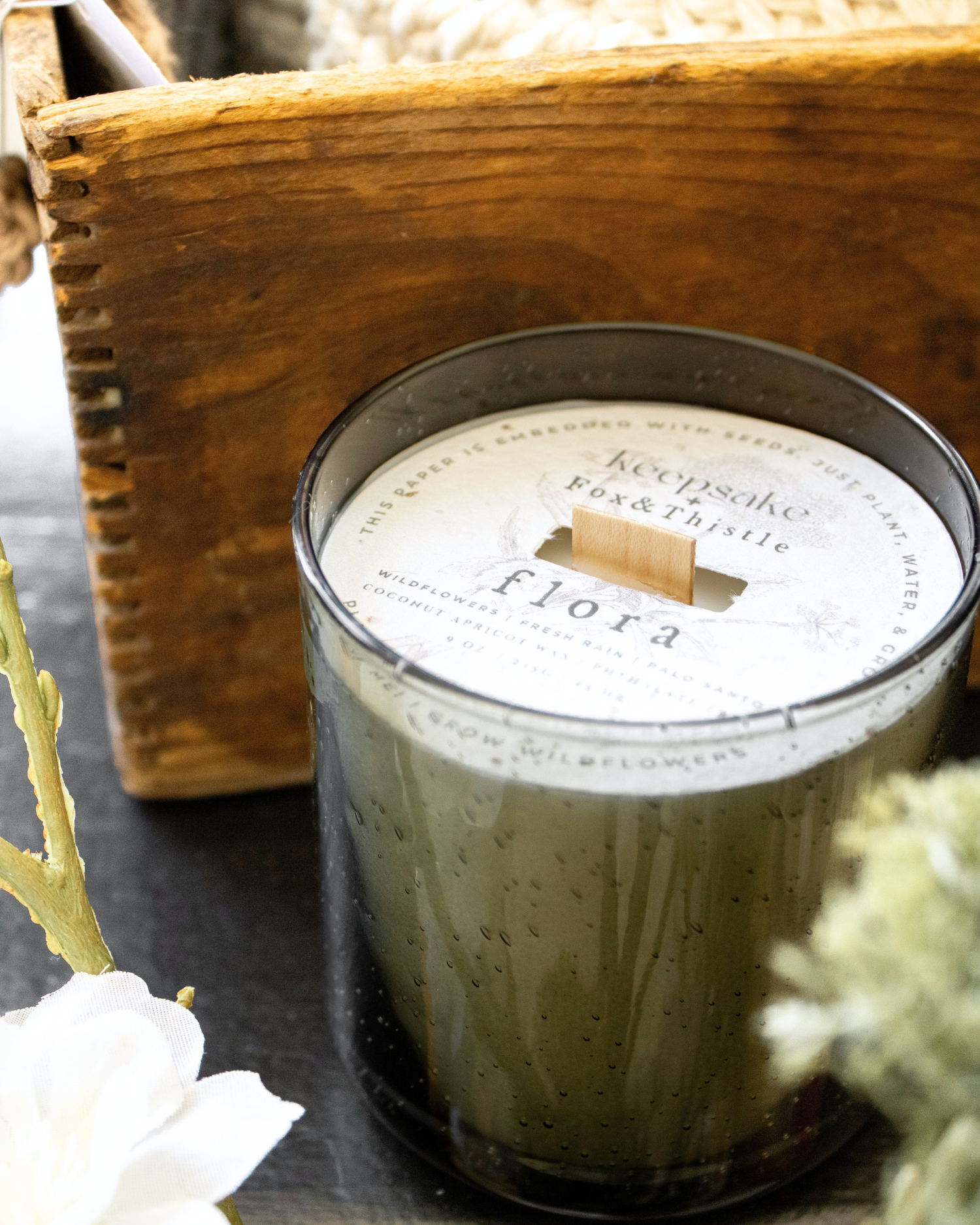 Limited Edition: Keepsake X Fox + Thistle "flora" Candle