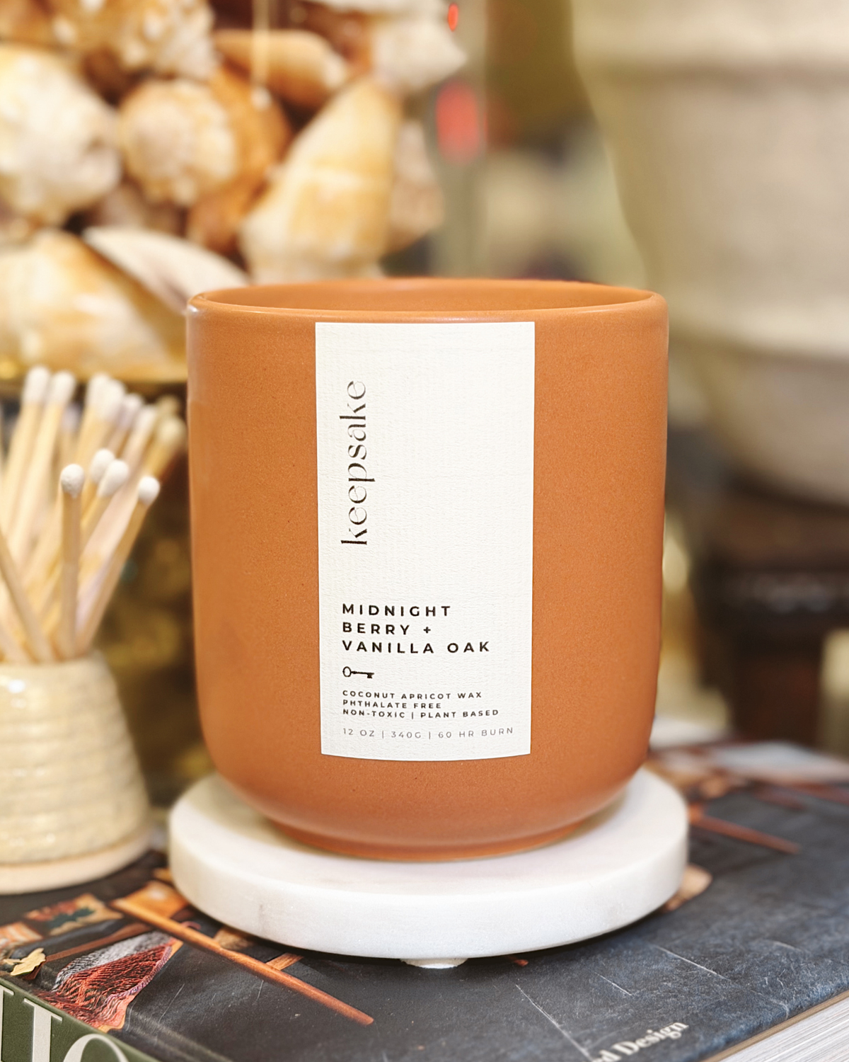 Candle of The Month | August '26: Midnight Berry & Vanilla Oak